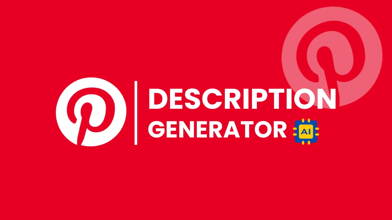 Pinterest Description Generator AI Tool