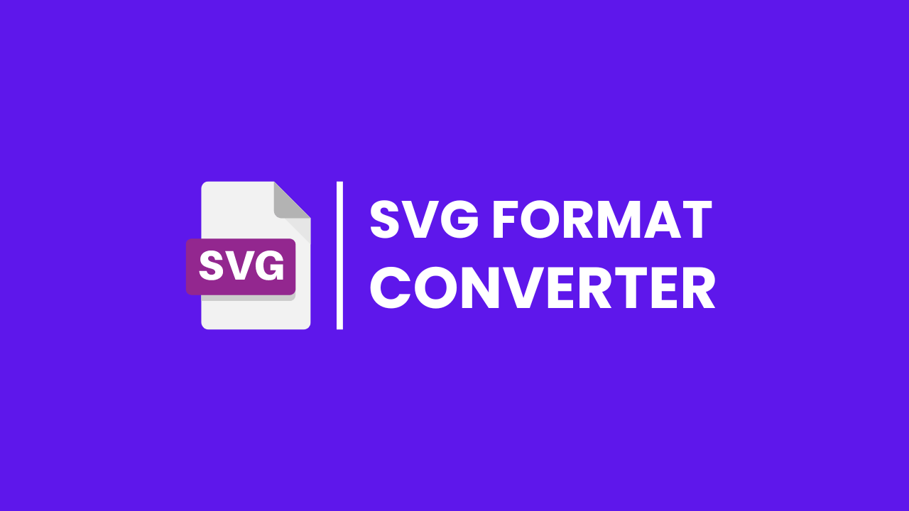 Convert any image into SVG format.